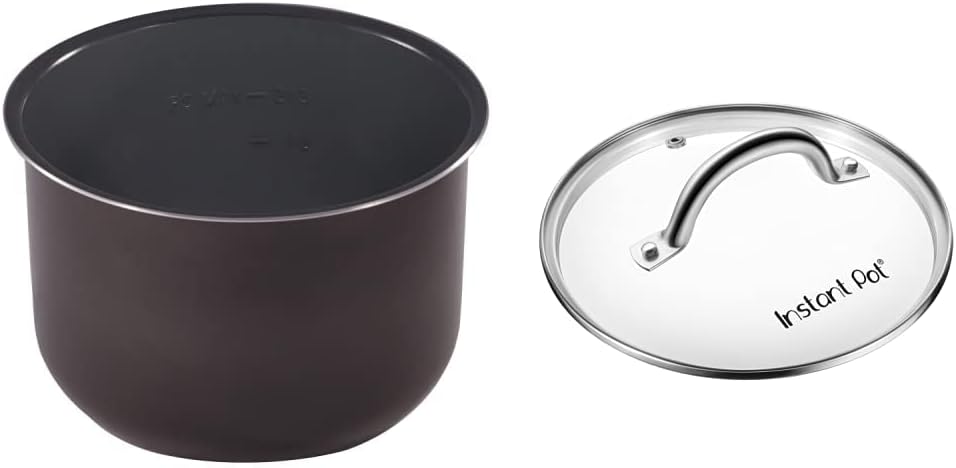Genuine Instant Pot Ceramic Non-Stick Interior Coated Inner Cooking Pot – 6 Quart