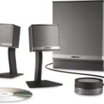 Bose Companion 3 Series II multimedia speaker system (Graphite/Silver) (Renewed)