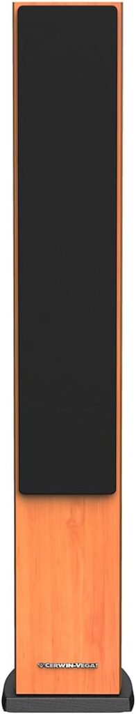 CERWIN-Vega! Home Audio LA44C 4 inch 280 Watts 3-Way Tower Speaker Single Unit (Cognac)
