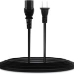 New AC in Power Cord Outlet Socket Cable Plug Lead Compatible with Pyle Pro PT628A PylePro 400-Watt 5.1 Channel Home Theater System