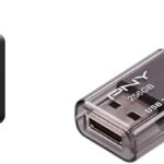 Toshiba Canvio Basics 1TB Portable External Hard Drive USB 3.0, Black – HDTB510XK3AA & PNY 256GB Turbo Attache 3 USB 3.0 Flash Drive,GREY