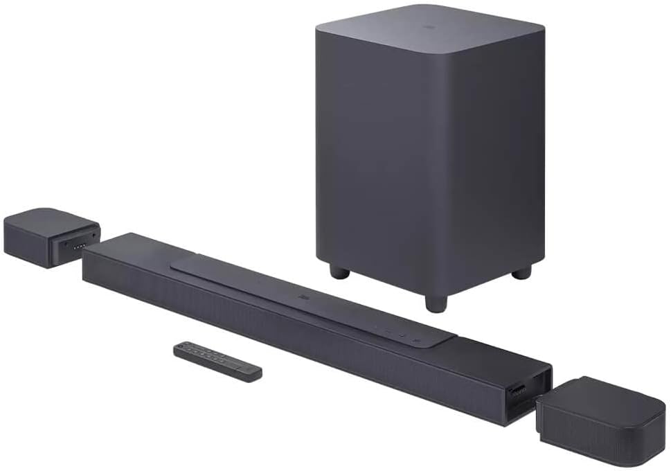 JBL JBLBAR700PROBLKAM-Z 5.1-Ch Detach Surround Speakers Soundbar System – Certified Refurbished