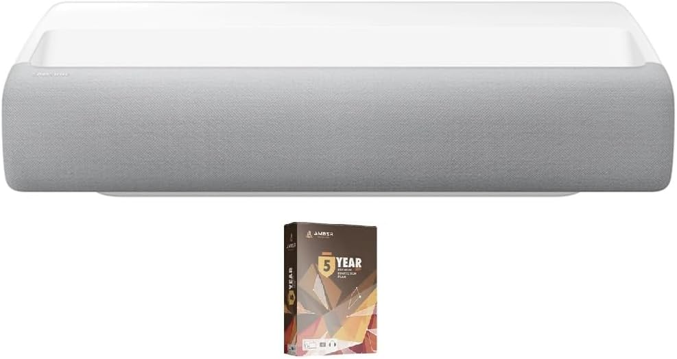 Samsung SP-LSP7T 120″ The Premiere 4K Smart Laser Short-Throw Projector with an Additional 4 Year Coverage by Epic Protect (2021)