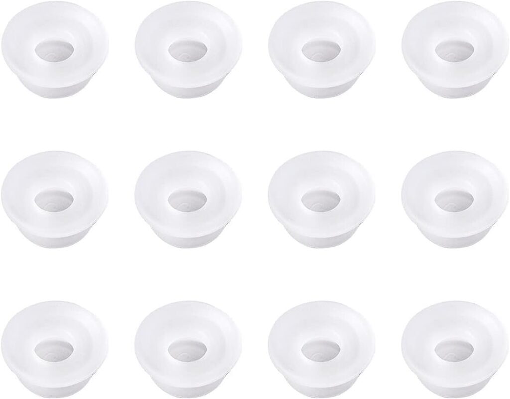 12 Pcs Instapot Replacement Float Valve Gaskets – Float Valve Sealer for Instant Pot Duo 3, 5, 6, 8 Qt, Duo Plus, Ultra, LUX 3, 8 Qt, Float Sealing Caps Silicone Caps