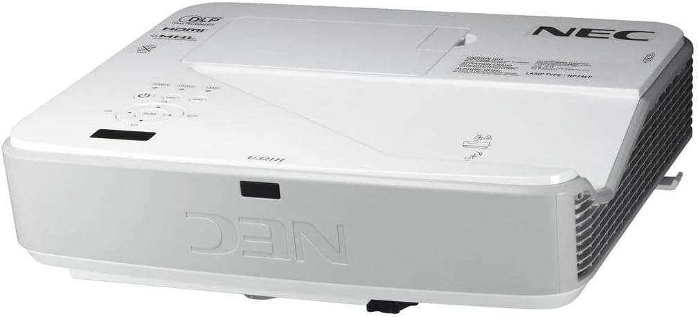 NEC Display Solutions NP-U321H NP-U321H 3200-Lumen’s Ultra Short Throw Projector 1080P with 8W Speaker RJ45