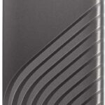 Western Digital 500GB My Passport SSD Portable External Solid State Drive, Gray, Sturdy and Blazing Fast, Password Protection with Hardware Encryption – WDBAGF5000AGY-WESN