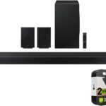Samsung HW-Q990D Q-Series 11.1.4 ch. Wireless Dolby Soundbar with Q-Symphony (2024) (Renewed) Bundle with 2 Year Enhanced Protection Pack