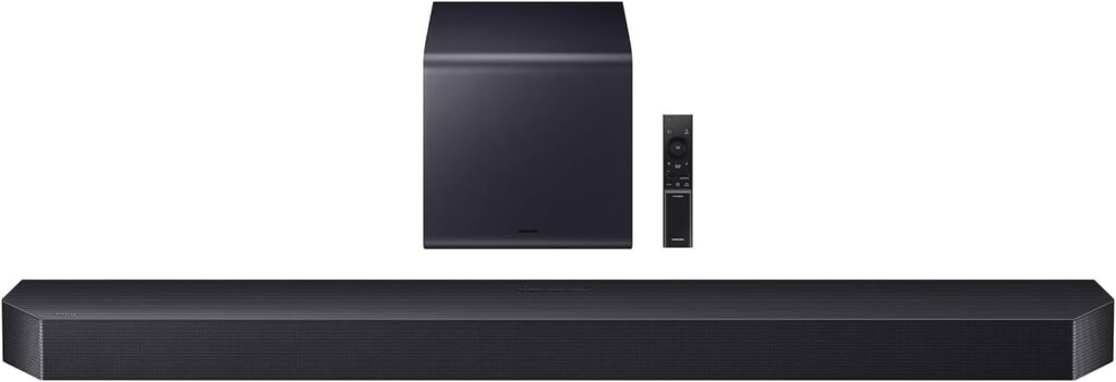 Samsung Q Series Soundbar HWQ900F 7.1.2 ch w/Subwoofer, Graphite Black (Renewed)