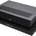 Spectra Projection Slider Tray for Ultra Short Throw Laser Projectors | Easy to Adjust UST Projector Sliding Tray For Optimal Image Size | Works With Any TV Cabinet | Black Matte Finish