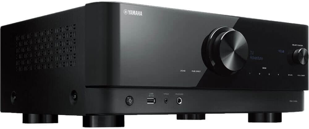 Yamaha RXV4ABL-RB 5.2-Ch. 80 Watt AV Receiver – Certified Refurbished