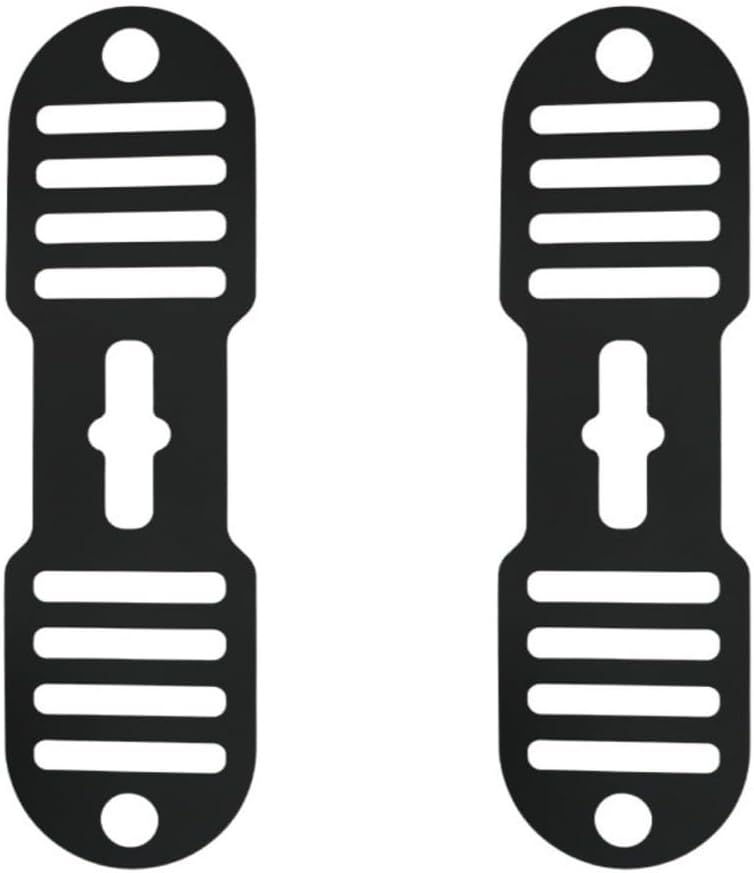 Silicone Lid Lock Strap for Crockpot Slow Cooker (6/7/8 Quart) – Universal Crockpot Lid Holder & Rubber Strap Alternative | Heat-Resistant, No-Spill Design Transport Accessories (Black 2PCS)