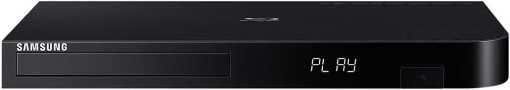 Samsung BD-JM63 3D Blu-Ray Player, Black (Renewed)