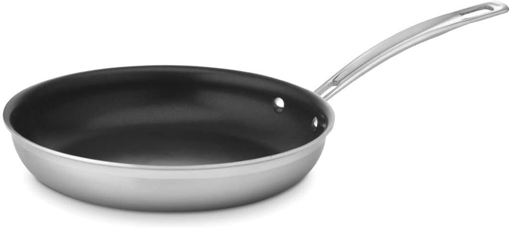 Cuisinart MultiClad Pro 10″ Open Skillet, Inch, Non Stick Stainless Steel