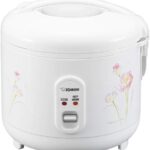 Zojirushi NS-RPC10FJ Rice Cooker and Warmer, 1.0-Liter, Tulip