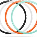 STYDDI 4 Pack 6qt Silicone Sealing Ring for Instant Pot, Replacement Seal Gasket for Instant Pot 6 Quart Model, Fits Duo 6 Quart, Lux 6 Quart, Duo Plus 6 Quart, Ultra 6 Quart, Nova 6 Quart