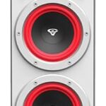 Cerwin Vega! Home Audio LA44W 4″ 280W 3-Way Tower Speaker Single Unit (White)