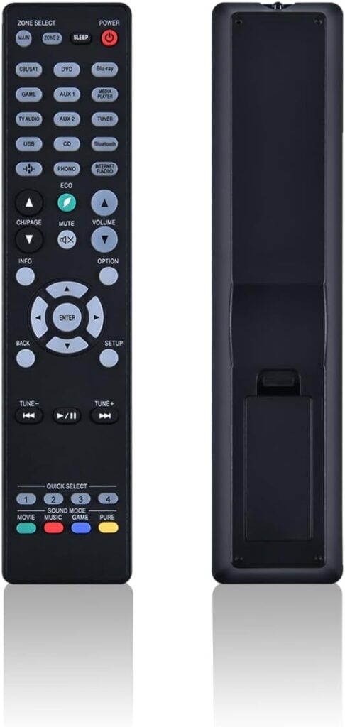 Remote Control Replacement for Denon AVR-S970H RC-1259 AVR-X1500H RC-1228 AVR-X2300W AVR-X3800H AVR-X3600H AVR-S650H AVR-S660H AVR-S950H Home Theater AVR AV Receiver