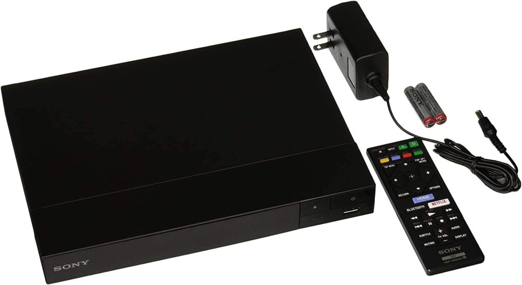SONY BDP-S6700 2k/4k Upscaling – Bluetooth- 2D/3D – Wi-Fi – Multi System Region Free Blu Ray Disc DVD Player
