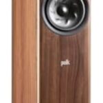 Polk Audio Reserve Series R600 Tower Speaker, 1″ Pinnacle Ring Tweeter & Dual 6.5″ Turbine Cone Woofers, Hi-Res Certified, Dolby Atmos & IMAX Enhanced for Dynamic Home Theater Audio, Walnut Brown