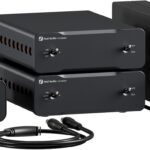 Fosi Audio Two V3 Mono Power Amplifier 240W Class D AMP with TPA3255 Chip, RCA/XLR Balanced Inputs, 48V/10A Power, for Home Audio Speakers & Home Theater