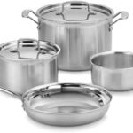 Cuisinart MCP-7NP1 Multiclad Pro Triple Ply 7-Piece Cookware Set Skillet