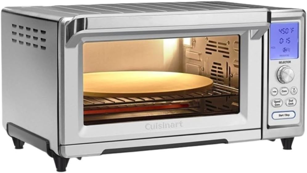 Cuisinart Convection Toaster Oven, Stainless Steel, 16.93″D x 20.87″W x 11.42″H, TOB-260N1NAS