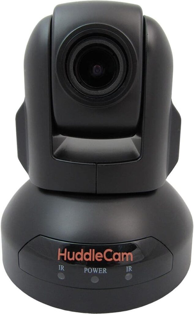 HuddleCamHD USB Conference Cameras with PTZ Control – Webcams for Zoom Video Conferencing (3X, Black)