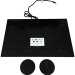 Dometic 2-Burner Drop-In Electric Induction Cooktop, Black