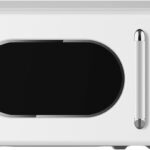 Magic Chef Countertop Microwave, Classic Retro Touch Small Appliance, 0.7 Cubic Ft, White