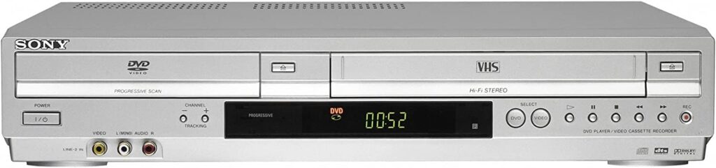 Sony VHS/DVD Combo Player (Renewed)