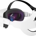 Adjustable Head Strap Compatible with Quest 2 VR Headset, Elite Strap Replacement for Enhanced Support and Comfort VR
