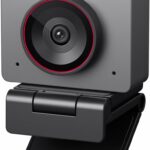 OBSBOT Meet 2-4K Webcam for PC with 1/2″ Sensor, AI Framing & Autofocus, Beauty Mode, Lightweight, Gesture Control, HDR, Dual Microphone, 60 FPS, Web Cam for Streaming, Meeting, Gaming. (Space Grey)