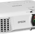 Epson Home Cinema 1080 3-chip 3LCD 1080p Projector, 3400 lumens Color and White Brightness, Streaming/Gaming/Home Theater, Built-in Speaker, 16,000:1 Contrast (Renewed)