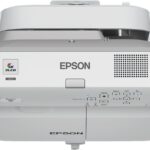 Epson PowerLite 680 3500-Lumen XGA Ultra-Short Throw 3LCD Presentation Display Projector V11H746520