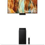 Samsung 75-Inch Class Neo QLED QN70F 4K Mini LED Smart TV (2025 Model) NQ4 AI Gen2 Processor, Quantum Matrix Technology Slim Q-Series Soundbar HW Q600F 3.1.2 ch Subwoofer (2025 Model)