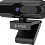 TOALLIN 4K Webcam for PC, 1080P@60FPS, 1/2.5″ Sensor & 12MP, PDAF Auto-Focus, Built-in Mic and Sliding Privacy Cover, USB Web Camera for Gaming, Conferencing, Streaming and Video Calls