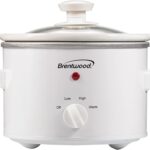 Brentwood SC-115W Slow Cooker,1.5 Quart,White