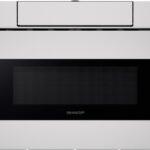 SHARP SMD3070ASY Microwave Drawer Oven, 30-inch, 1.2 Cubic Feet, 950 Watt, Concealed Angled Touch Control Panel with Digital LCD Display, Stainless Steel