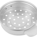 Rice Cooker Steamer Basket 2L Replacement Accessory for Electric Rice Cooker 10.6 Inch Aluminum Steamer Insert for Home Kitchen Cooking