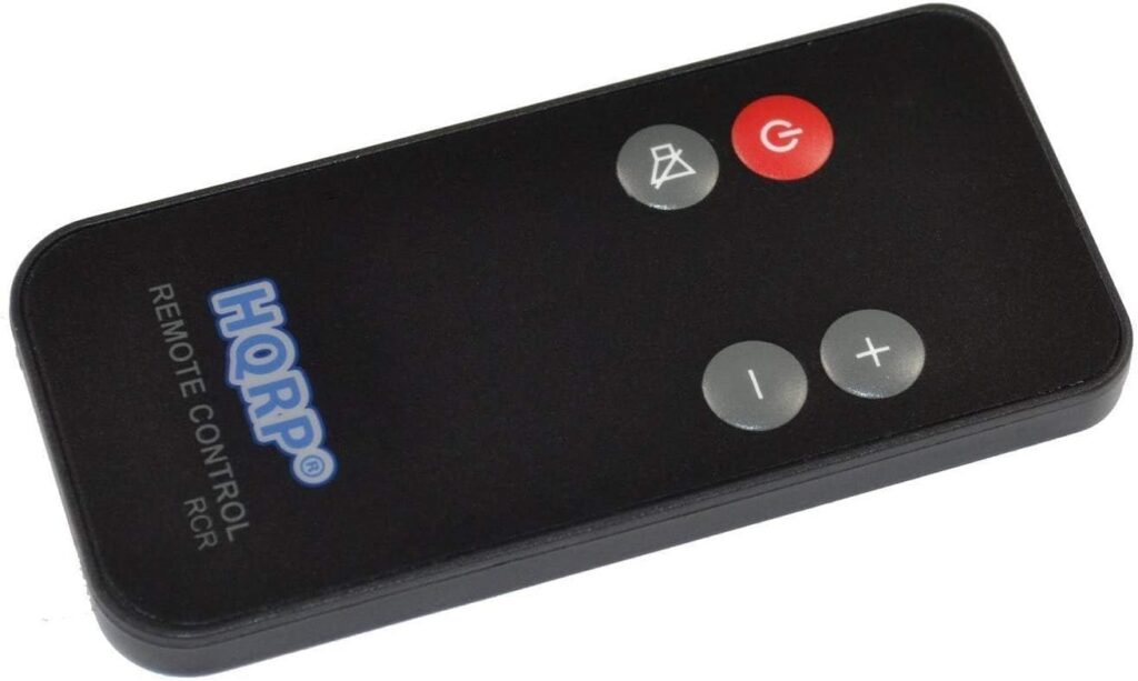 HQRP Remote Control Compatible with Bose Solo 410376, Solo 5 10 15 TV Sound System Series II, Solo SoundBar II, CineMate 10 15 Home Theather Speaker System, Series II 2, GS Series II, 1SR with Battery