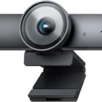 AV Access 4K Conference Room Camera, 1/1.8′ Sensor, Individuals Gallery, 120° FOV, 5X Digital Zoom, Auto Framing, Presenter Tracking, Dual Mics, ePTZ, Privacy Cover, Work with Teams, Zoom, Meet