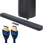 JBL BAR 500 MK2 5.1 Channel Soundbar System with AudioQuest Sky 3m HDMI Cable