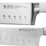 HENCKELS Forged Accent Razor-Sharp 2-pc Santoku Knife Set, White Handle, German Engineered Informed by 100+ Years of Mastery