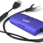 VONETS VAP11G-300 WiFi Bridge 2.4GHz WiFi to Ethernet Convert/WiFi Repeater/Point to Point with RJ45 Male DC/USB Powered for PLC IP Camera Printer Medical Devices Network Devices