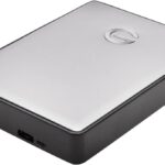 G-Technology 4TB G-DRIVE Mobile USB-C (USB 3.1) Portable External Hard Drive, Space Gray – 0G10347