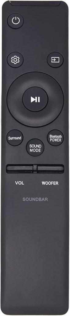Replacement Samsung Soundbar Remote Control for All Samsung Sound Bar Home Theater Audio Surround Sound System