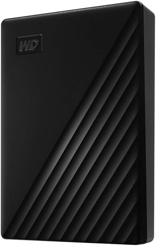 Western Digital WD 5TB My Passport Portable External Hard Drive, Black – WDBPKJ0050BBK-WESN (Renewed)