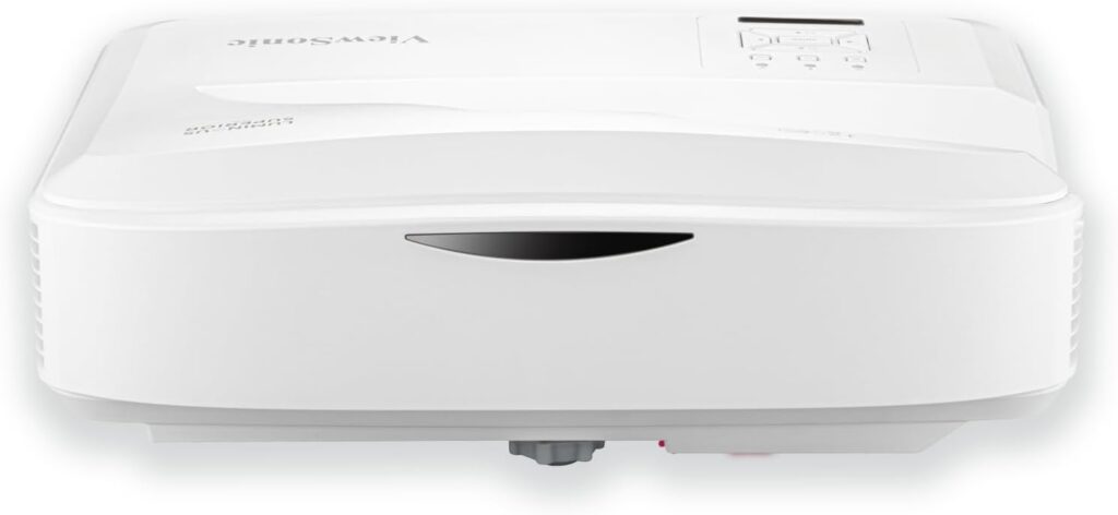 ViewSonic LS832WU 5000 Lumens WUXGA Ultra Short Throw Projector with 1.3 Optical Zoom, H/V Keystone, 4 Corner Adjustment, 360 Degrees Projection for Auditorium, Conference Room and Education