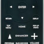 RAV576 VDM8710 Replace A/V Receiver Remote Control Compatible with Yamaha AV Receivers RX-A2A RX-A2ABL 7.2 Channel Dolby Atmos AV Receiver
