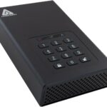Apricorn 2TB Aegis Padlock DT 256-Bit Encrypted USB 3.0 Hard Drive (ADT-3PL256-2000)